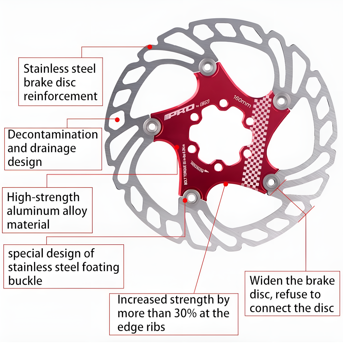 XT MTB Brake Rotor (140mm) (160mm)